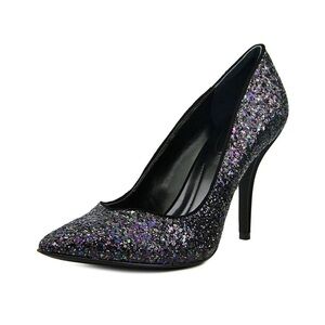 Style & Co. Womens Pyxiee Pointed Toe Classic Pumps, Black Multi Size 8